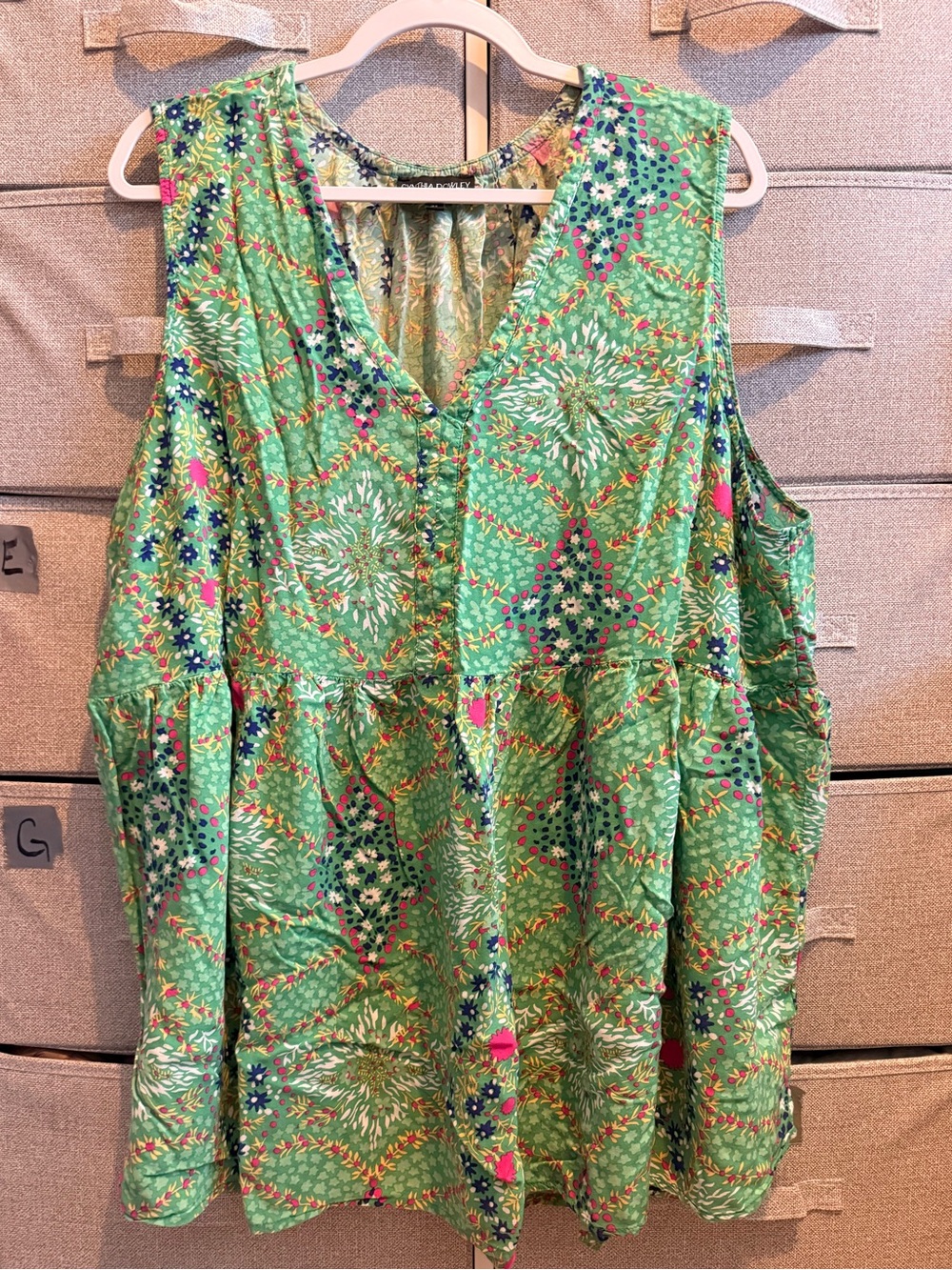Cynthia Rowley tank 3X
